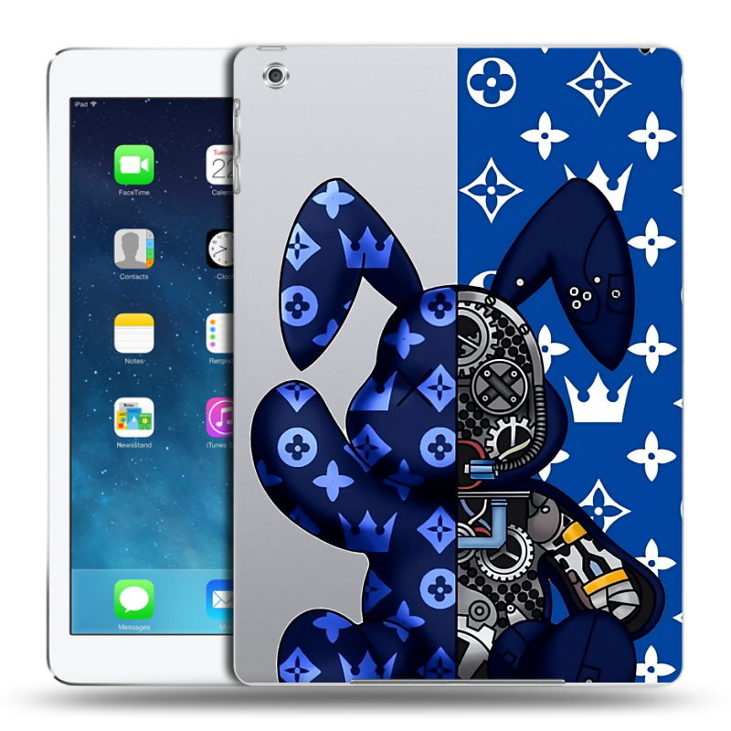 Силиконовый чехол на Ipad Air с принтом Луи робот Силиконовый чехол на Ipad Air с принтом Луи робот