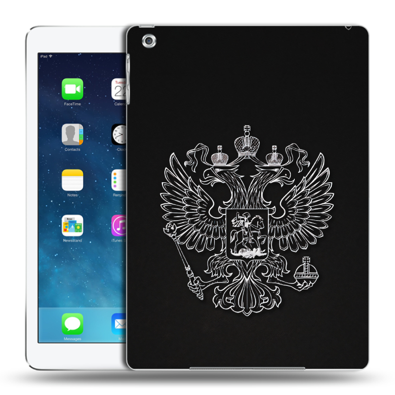 Силиконовый чехол на Ipad Air с принтом Герб России Силиконовый чехол на Ipad Air с принтом Герб России