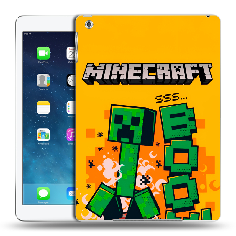 Силиконовый чехол на Ipad Air с принтом Майнкрафт Minecraft Силиконовый чехол на Ipad Air с принтом Майнкрафт Minecraft