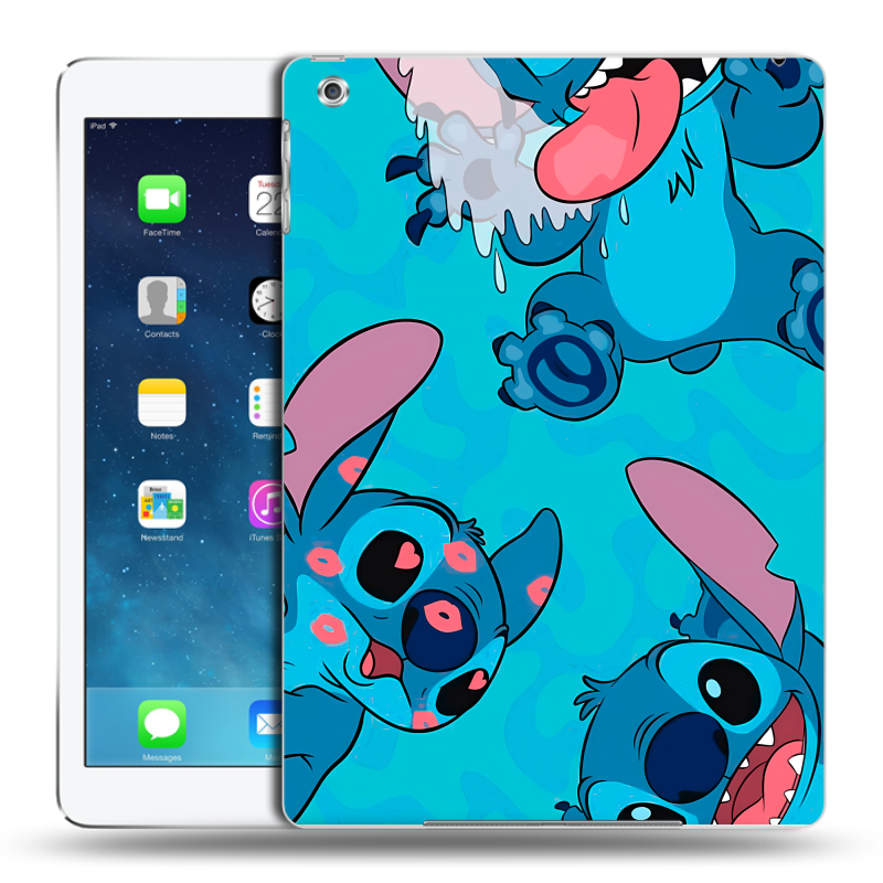 Силиконовый чехол на Ipad Air с принтом Лило и Стич Силиконовый чехол на Ipad Air с принтом Лило и Стич
