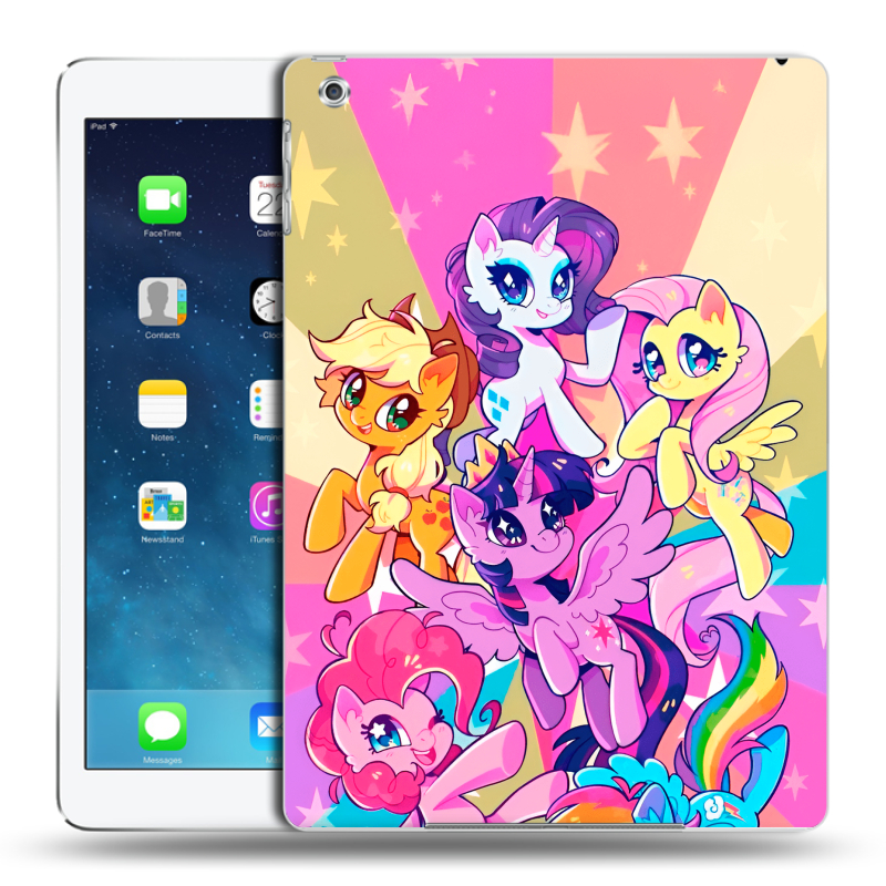 Силиконовый чехол на Ipad Air с принтом My little pony Дружба чудо Силиконовый чехол на Ipad Air с принтом My little pony Дружба чудо
