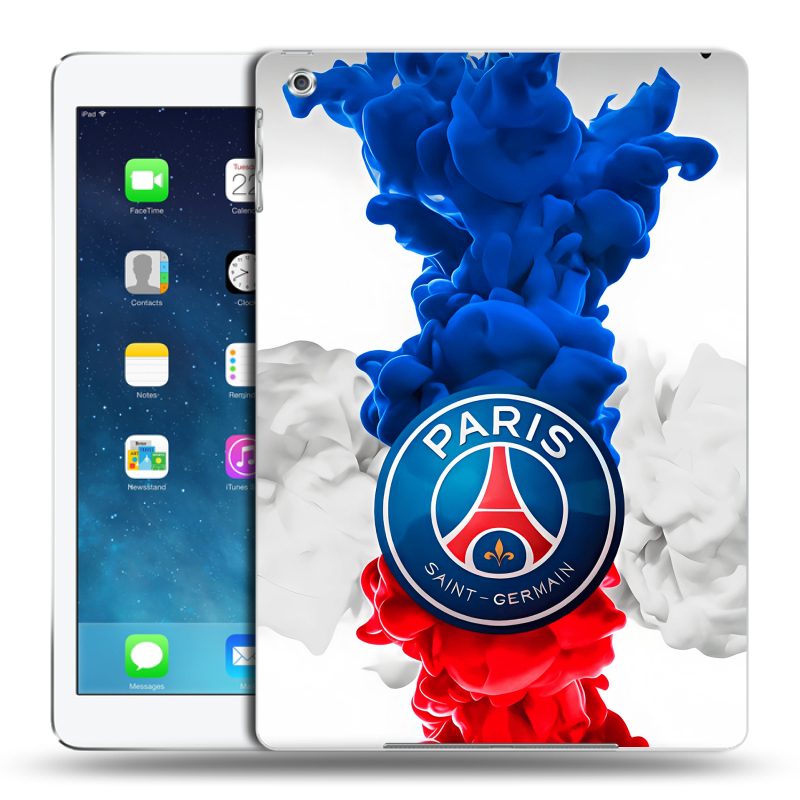 Силиконовый чехол на Ipad Air с принтом PSG ПСЖ Силиконовый чехол на Ipad Air с принтом PSG ПСЖ