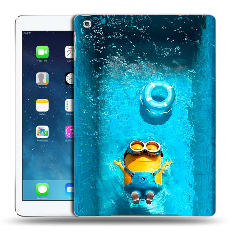 Силиконовый чехол на Ipad Air с принтом Миньоны Силиконовый чехол на Ipad Air с принтом Миньоны