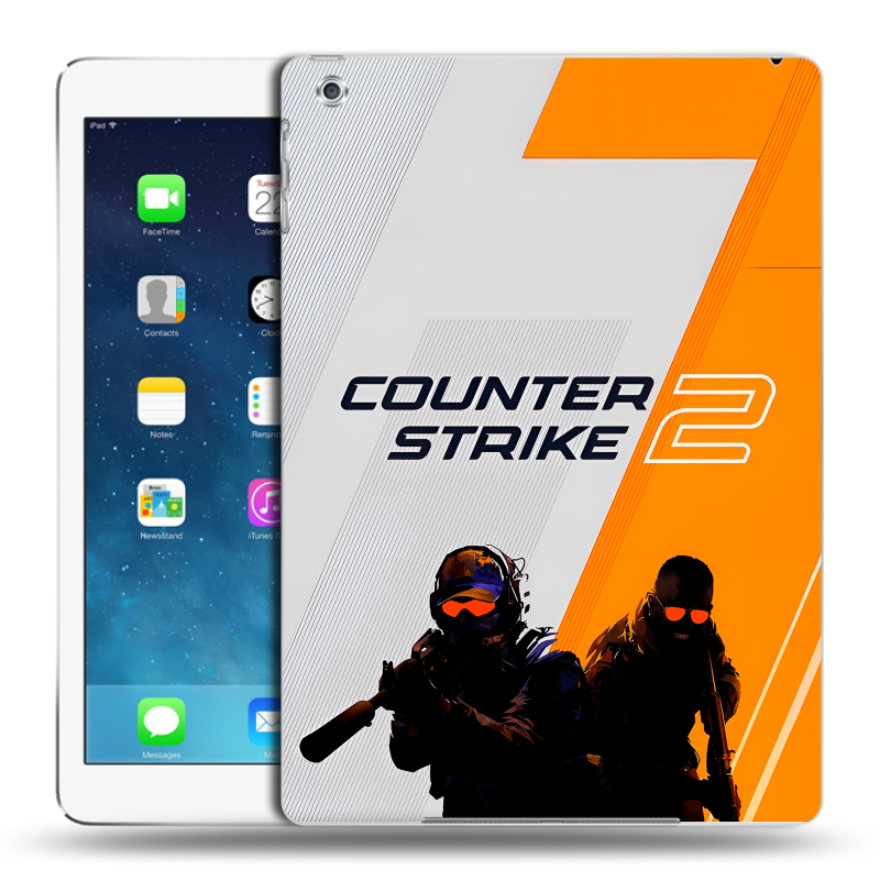 Силиконовый чехол на Ipad Air с принтом Counter Strike Силиконовый чехол на Ipad Air с принтом Counter Strike