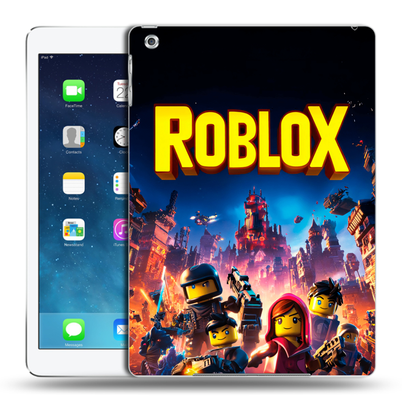Силиконовый чехол на Ipad Air с принтом Roblox Роблокс Силиконовый чехол на Ipad Air с принтом Roblox Роблокс