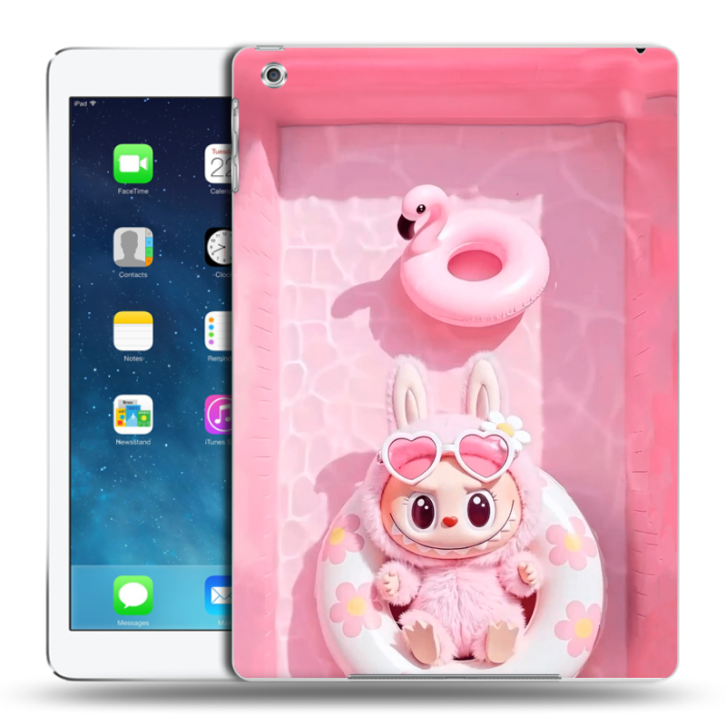 Силиконовый чехол на Ipad Air с принтом Labubu Лабубу Силиконовый чехол на Ipad Air с принтом Labubu Лабубу