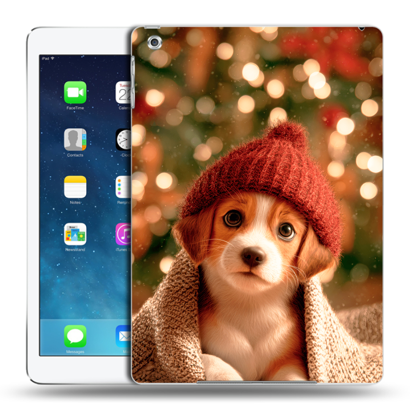 Силиконовый чехол на Ipad Air с принтом Новый год Силиконовый чехол на Ipad Air с принтом Новый год