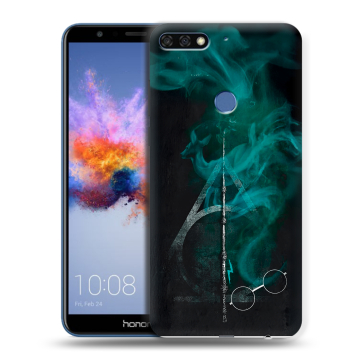 Силиконовый противоударный чехол на Huawei Honor 7C с принтом Гарри Поттер Harry Potter Силиконовый противоударный чехол на Huawei Honor 7C с принтом Гарри Поттер Harry Potter
