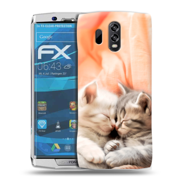 Силиконовый чехол на Homtom HT70 с принтом Котята Силиконовый чехол на Homtom HT70 с принтом Котята