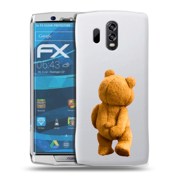 Силиконовый чехол на Homtom HT70 с принтом Медведь