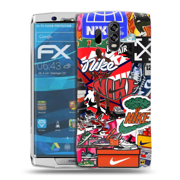 Силиконовый чехол на Homtom HT70 с принтом Найк Nike яркий Силиконовый чехол на Homtom HT70 с принтом Найк Nike яркий