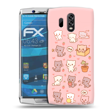 Силиконовый чехол на Homtom HT70 с принтом Hello Kitty Хелоу Кити Силиконовый чехол на Homtom HT70 с принтом Hello Kitty Хелоу Кити