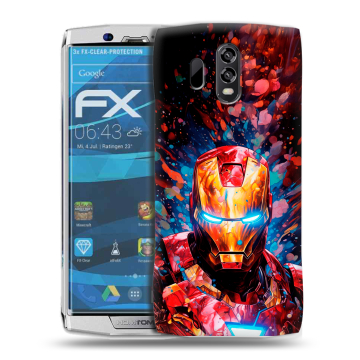 Силиконовый чехол на Homtom HT70 с принтом Железный человек Ironman Силиконовый чехол на Homtom HT70 с принтом Железный человек Ironman