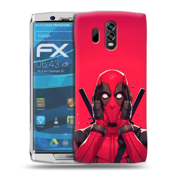 Силиконовый чехол на Homtom HT70 с принтом Дедпул Deadpool Силиконовый чехол на Homtom HT70 с принтом Дедпул Deadpool