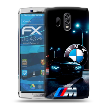 Силиконовый чехол на Homtom HT70 с принтом БМВ BMW Силиконовый чехол на Homtom HT70 с принтом БМВ BMW