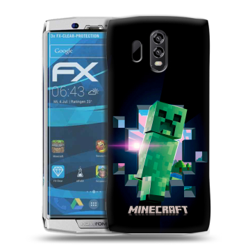 Силиконовый чехол на Homtom HT70 с принтом Майнкрафт Minecraft Силиконовый чехол на Homtom HT70 с принтом Майнкрафт Minecraft