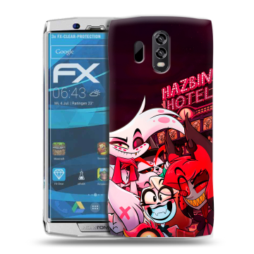 Силиконовый чехол на Homtom HT70 с принтом Hazbin Hotel Отель Хазбин Силиконовый чехол на Homtom HT70 с принтом Hazbin Hotel Отель Хазбин