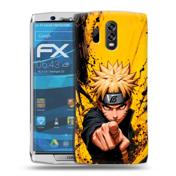 Силиконовый чехол на Homtom HT70 с принтом Naruto Наруто