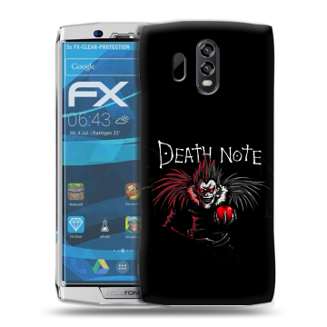 Силиконовый чехол на Homtom HT70 с принтом Death note Тетрадь смерти