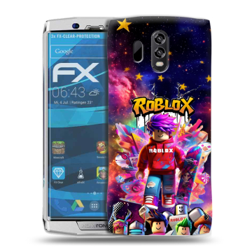 Силиконовый чехол на Homtom HT70 с принтом Roblox Роблокс Силиконовый чехол на Homtom HT70 с принтом Roblox Роблокс