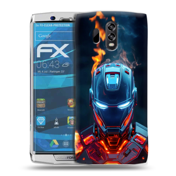 Силиконовый чехол на Homtom HT70 с принтом IronMan Железный человек Силиконовый чехол на Homtom HT70 с принтом IronMan Железный человек