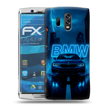 Силиконовый чехол на Homtom HT70 с принтом BMW БМВ