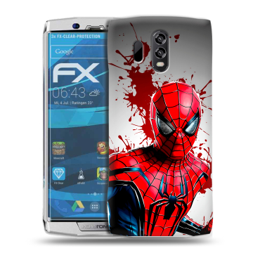 Силиконовый чехол на Homtom HT70 с принтом Spiderman Человек паук Силиконовый чехол на Homtom HT70 с принтом Spiderman Человек паук