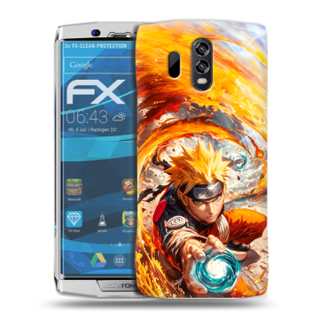 Силиконовый чехол на Homtom HT70 с принтом Аниме Наруто Naruto