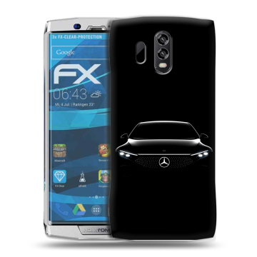 Силиконовый чехол на Homtom HT70 с принтом Mercedes Мерседес
