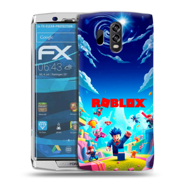 Силиконовый чехол на Homtom HT70 с принтом Roblox Роблокс Силиконовый чехол на Homtom HT70 с принтом Roblox Роблокс