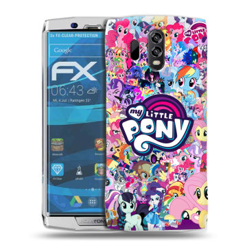 Силиконовый чехол на Homtom HT70 с принтом My little pony Дружба чудо