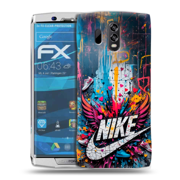 Силиконовый чехол на Homtom HT70 с принтом Nike Найк Силиконовый чехол на Homtom HT70 с принтом Nike Найк