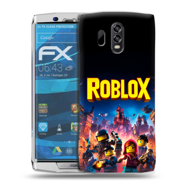 Силиконовый чехол на Homtom HT70 с принтом Roblox Роблокс Силиконовый чехол на Homtom HT70 с принтом Roblox Роблокс