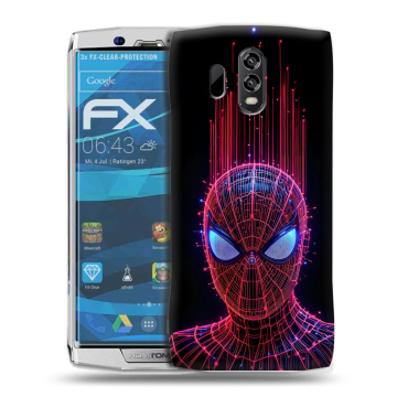 Силиконовый чехол на Homtom HT70 с принтом Spiderman Человек паук Силиконовый чехол на Homtom HT70 с принтом Spiderman Человек паук