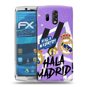 Силиконовый чехол на Homtom HT70 с принтом Real Madrid Реал Мадрид