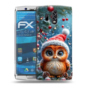 Силиконовый чехол на Homtom HT70 с принтом Новый год Силиконовый чехол на Homtom HT70 с принтом Новый год