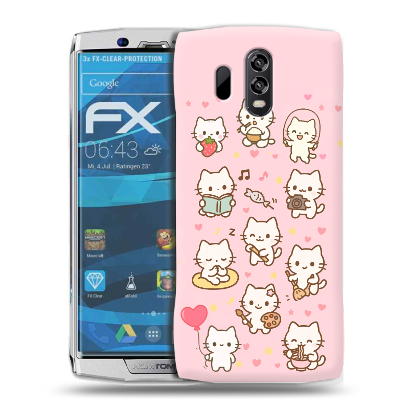 Силиконовый чехол на Homtom HT70 с принтом Hello Kitty Хелоу Кити Силиконовый чехол на Homtom HT70 с принтом Hello Kitty Хелоу Кити