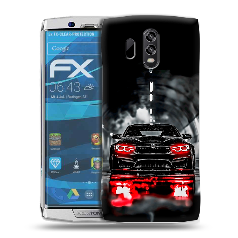 Силиконовый чехол на Homtom HT70 с принтом BMW БМВ Силиконовый чехол на Homtom HT70 с принтом BMW БМВ