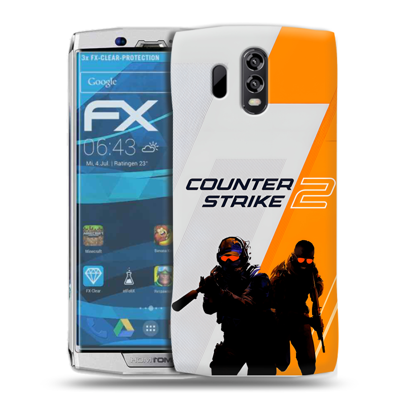 Силиконовый чехол на Homtom HT70 с принтом Counter Strike Силиконовый чехол на Homtom HT70 с принтом Counter Strike