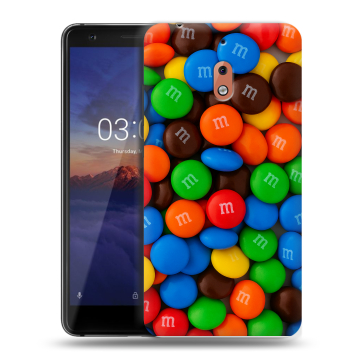 Силиконовый чехол на Nokia 2.1 с принтом Конфеты Силиконовый чехол на Nokia 2.1 с принтом Конфеты