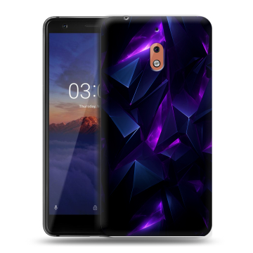 Силиконовый чехол на Nokia 2.1 с принтом Абстракиция Силиконовый чехол на Nokia 2.1 с принтом Абстракиция