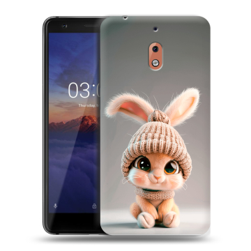 Силиконовый чехол на Nokia 2.1 с принтом Кролик