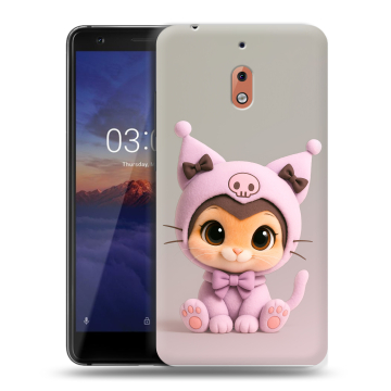 Силиконовый чехол на Nokia 2.1 с принтом Куроми Kuromi Силиконовый чехол на Nokia 2.1 с принтом Куроми Kuromi
