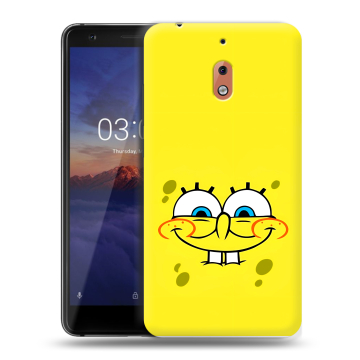 Силиконовый чехол на Nokia 2.1 с принтом спанчбоб спанч боб Силиконовый чехол на Nokia 2.1 с принтом спанчбоб спанч боб