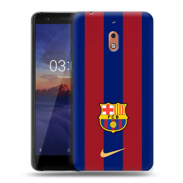 Силиконовый чехол на Nokia 2.1 с принтом Барселона Barcelona