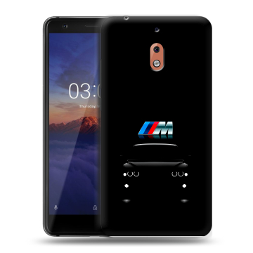 Силиконовый чехол на Nokia 2.1 с принтом БМВ BMW
