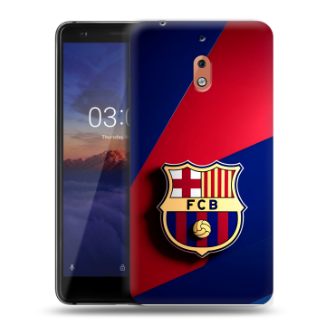 Силиконовый чехол на Nokia 2.1 с принтом Барселона Barcelona