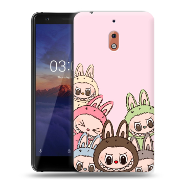 Силиконовый чехол на Nokia 2.1 с принтом Лабубу