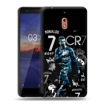 Силиконовый чехол на Nokia 2.1 с принтом Реал Роналдо Силиконовый чехол на Nokia 2.1 с принтом Реал Роналдо