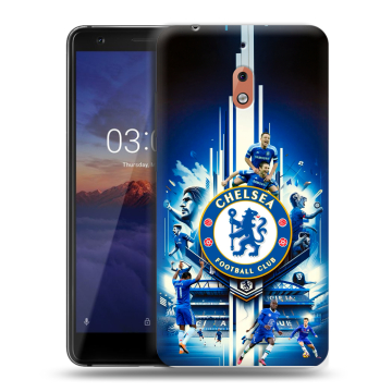 Силиконовый чехол на Nokia 2.1 с принтом Chelsea Челси